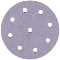 Шлифовальные круги Mirka Q.Silver Ø 125 мм P100 (8+1 отверстие)