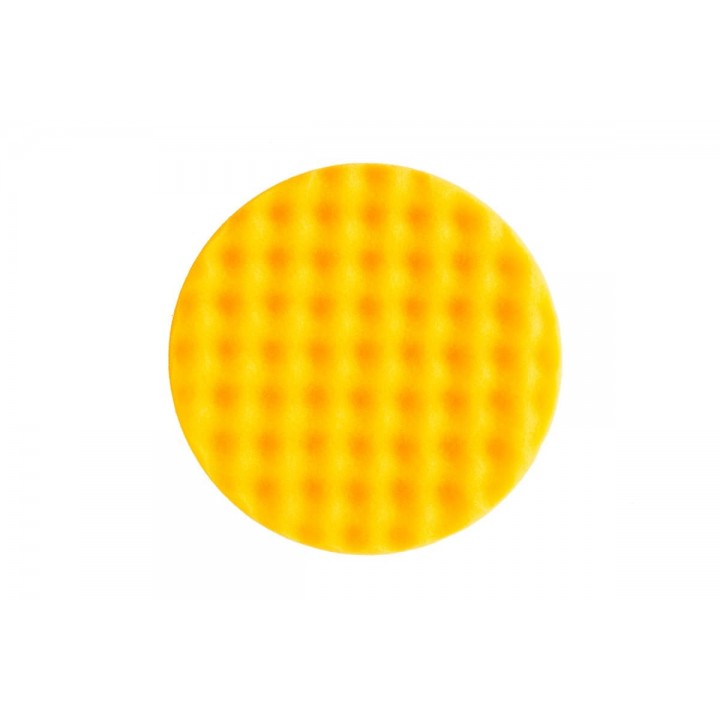 Рельефный поролоновый полировальный диск Mirka 150мм. желтый