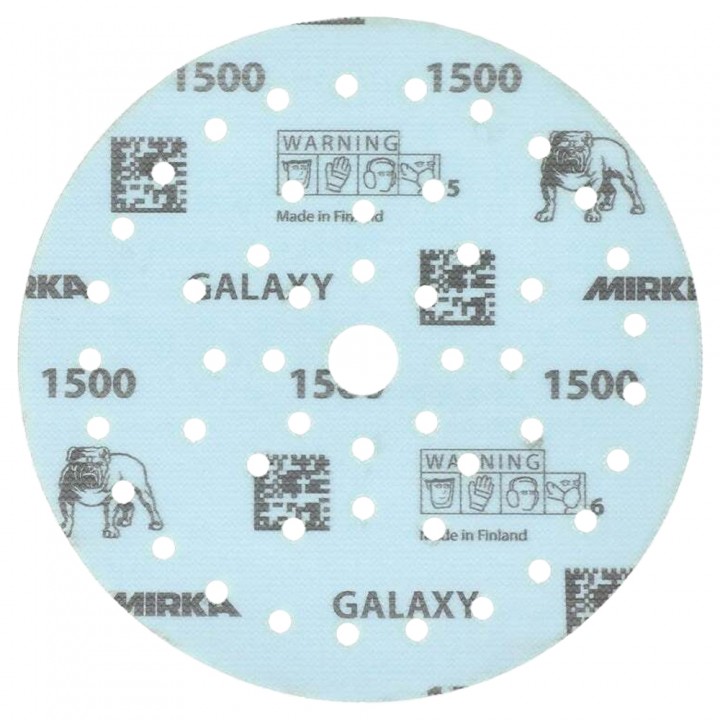 Шлифовальные круги Mirka Galaxy Ø 125 мм P40 (Multifit)